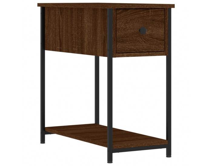 Sonata H Нощни шкафчета 2 бр кафяв дъб 30x60x60 см инженерно дърво