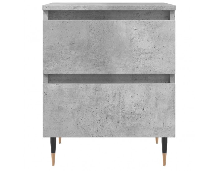 Sonata H Нощни шкафчета 2 бр бетонно сив 40x35x50 см инженерна дървесина