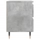 Sonata H Нощни шкафчета 2 бр бетонно сив 40x35x50 см инженерна дървесина