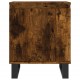 Sonata H Нощни шкафчета 2 бр опушен дъб 40x30x50 см инженерно дърво