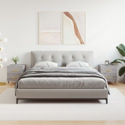 Sonata H Нощни шкафчета 2 бр сив сонома 40x35x47,5 см инженерно дърво - Noptiere