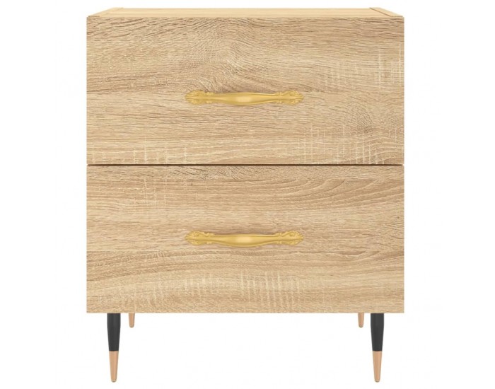 Sonata H Нощни шкафчета 2 бр дъб сонома 40x35x47,5 см инженерно дърво