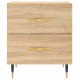 Sonata H Нощни шкафчета 2 бр дъб сонома 40x35x47,5 см инженерно дърво