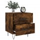 Sonata H Нощни шкафчета 2 бр опушен дъб 40x35x47,5 см инженерно дърво