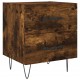 Sonata H Нощни шкафчета 2 бр опушен дъб 40x35x47,5 см инженерно дърво