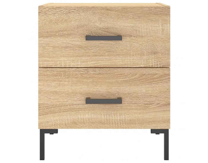 Sonata H Нощни шкафчета 2 бр дъб сонома 40x35x47,5 см инженерно дърво