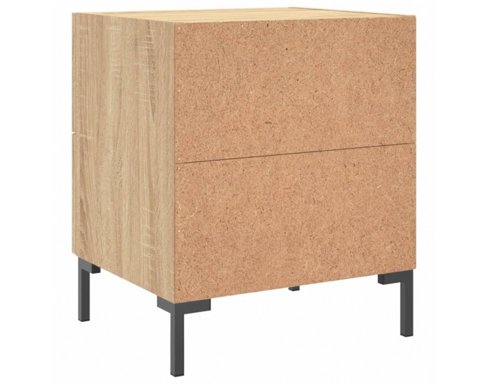 Sonata H Нощни шкафчета 2 бр дъб сонома 40x35x47,5 см инженерно дърво
