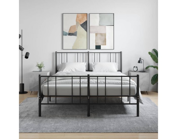 Sonata H Нощни шкафчета 2 бр бетонно сиво 40x40x50 см инженерно дърво
