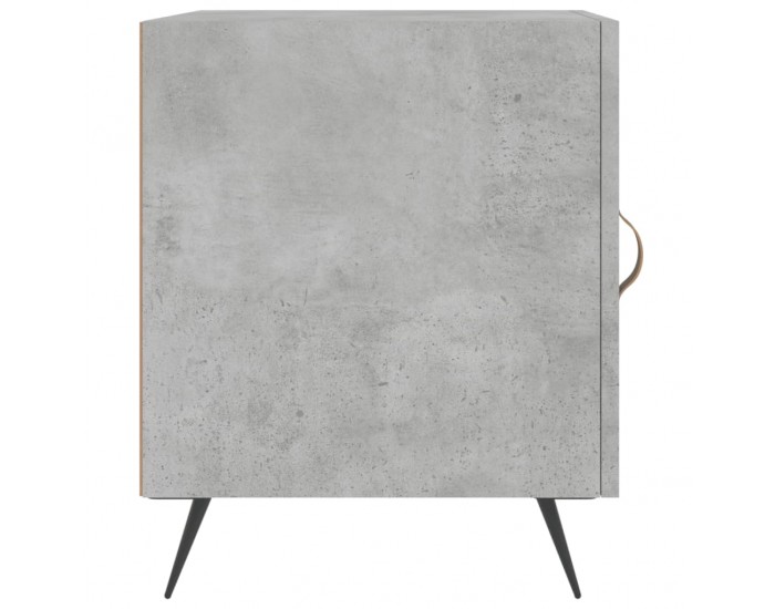 Sonata H Нощни шкафчета 2 бр бетонно сиво 40x40x50 см инженерно дърво