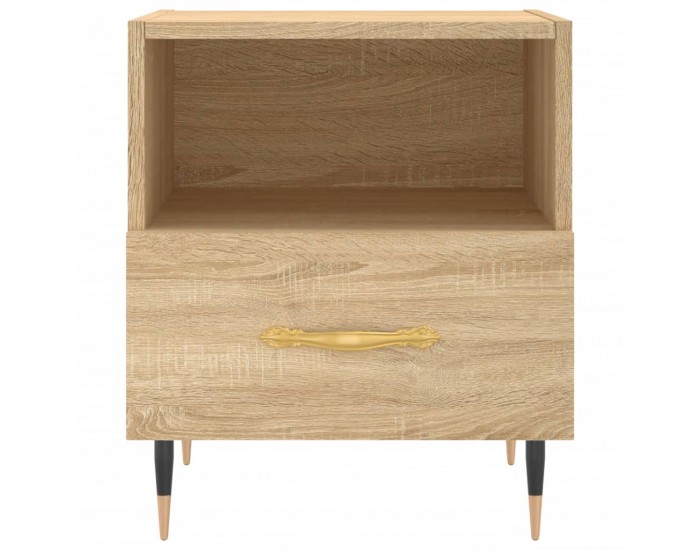Sonata H Нощни шкафчета 2 бр дъб сонома 40x35x47,5 см инженерно дърво