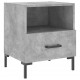 Sonata H Нощни шкафчета 2 бр бетонно сиво 40x35x47,5 см инженерно дърво