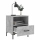 Sonata H Нощни шкафчета 2 бр бетонно сиво 40x35x47,5 см инженерно дърво