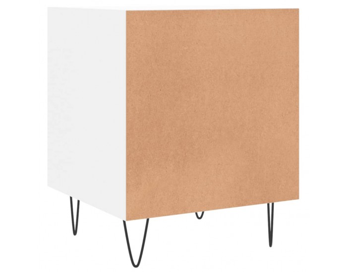 Sonata H Нощни шкафчета 2 бр бели 40x40x50 см инженерно дърво