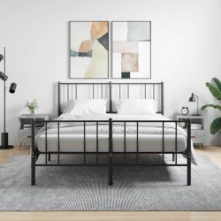Sonata H Нощни шкафчета 2 бр бетонно сиво 40x35x47,5 см инженерно дърво - Noptiere