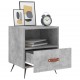 Sonata H Нощни шкафчета 2 бр бетонно сиво 40x35x47,5 см инженерно дърво