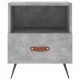 Sonata H Нощни шкафчета 2 бр бетонно сиво 40x35x47,5 см инженерно дърво