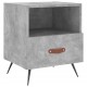 Sonata H Нощни шкафчета 2 бр бетонно сиво 40x35x47,5 см инженерно дърво