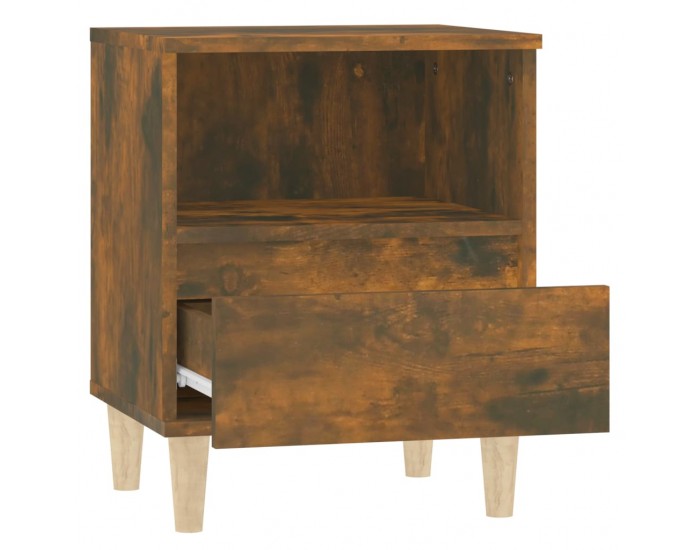 Sonata H Нощни шкафчета 2 бр опушен дъб 40x35x50 см