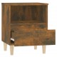 Sonata H Нощни шкафчета 2 бр опушен дъб 40x35x50 см
