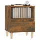 Sonata H Нощни шкафчета 2 бр опушен дъб 40x35x50 см