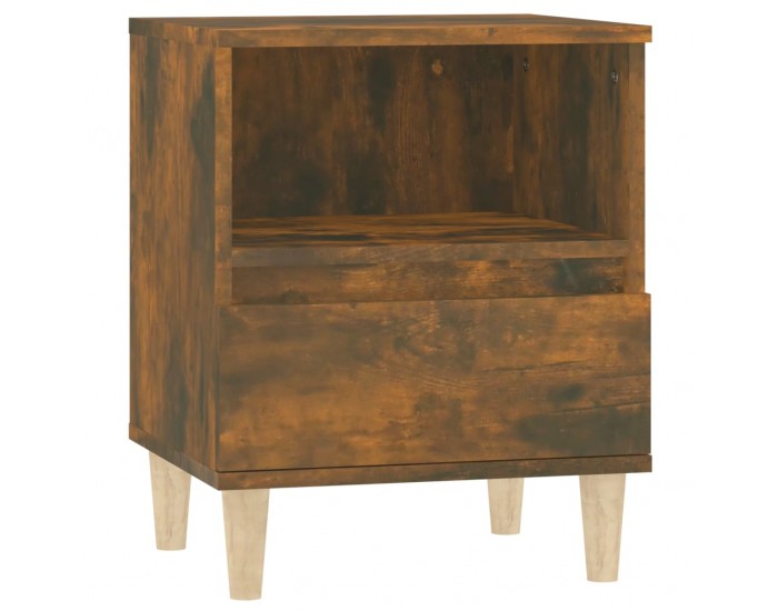 Sonata H Нощни шкафчета 2 бр опушен дъб 40x35x50 см