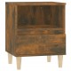 Sonata H Нощни шкафчета 2 бр опушен дъб 40x35x50 см