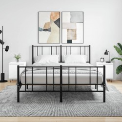 Sonata H Нощни шкафчета 2 бр бели 40x30x50 см инженерно дърво - Noptiere