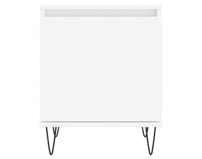 Sonata H Нощни шкафчета 2 бр бели 40x30x50 см инженерно дърво