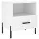 Sonata Noptiere, 2 buc., alb, 40x35x47,5 cm, lemn compozit