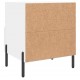 Sonata Noptiere, 2 buc., alb, 40x35x47,5 cm, lemn compozit