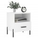 Sonata Noptiere, 2 buc., alb, 40x35x47,5 cm, lemn compozit