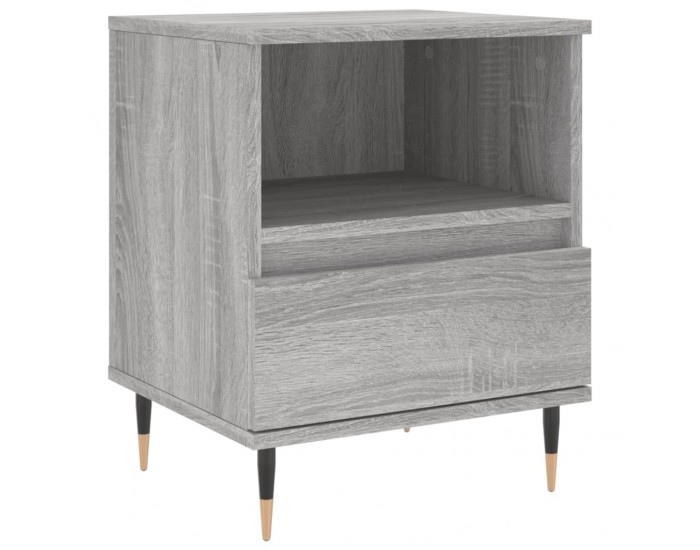Sonata H Нощно шкафче сив сонома 40x35x50 см инженерно дърво