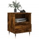 Sonata H Нощно шкафче опушен дъб 40x35x50 см инженерно дърво