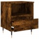Sonata H Нощно шкафче опушен дъб 40x35x50 см инженерно дърво