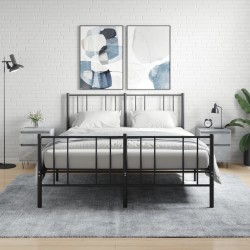 Sonata H Нощни шкафчета 2 бр бетонно сив 40x35x50 см инженерна дървесина - Noptiere