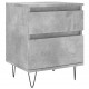 Sonata H Нощни шкафчета 2 бр бетонно сив 40x35x50 см инженерна дървесина