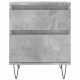 Sonata H Нощни шкафчета 2 бр бетонно сив 40x35x50 см инженерна дървесина