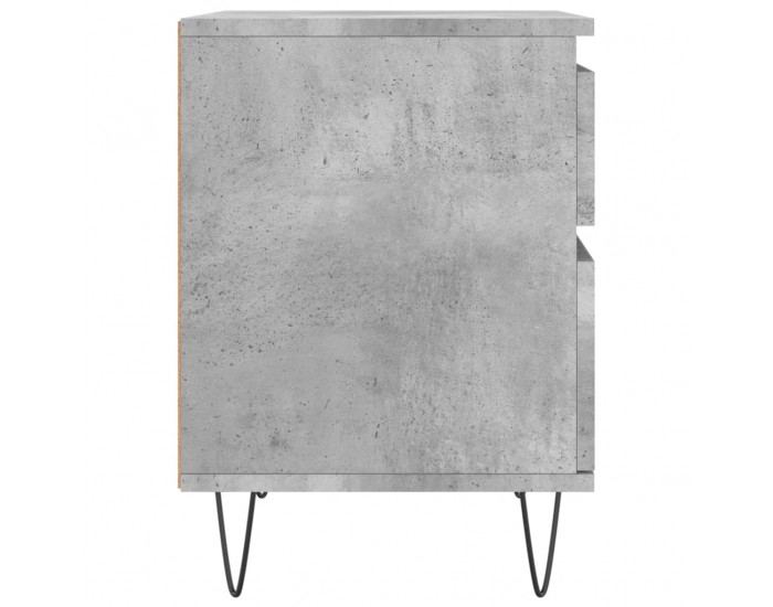 Sonata H Нощни шкафчета 2 бр бетонно сив 40x35x50 см инженерна дървесина