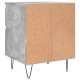 Sonata H Нощни шкафчета 2 бр бетонно сив 40x35x50 см инженерна дървесина