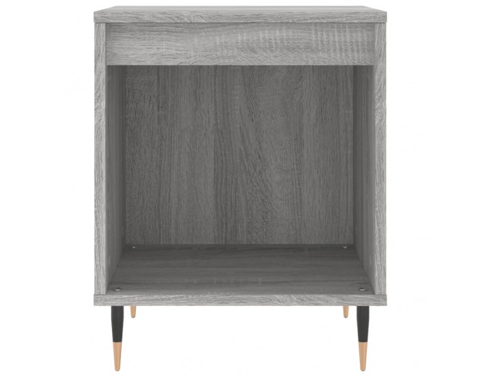 Sonata Noptiere, 2 buc., gri sonoma, 40x35x50 cm, lemn compozit