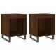Sonata H Нощни шкафчета 2 бр кафяв дъб 40x35x50 см инженерно дърво
