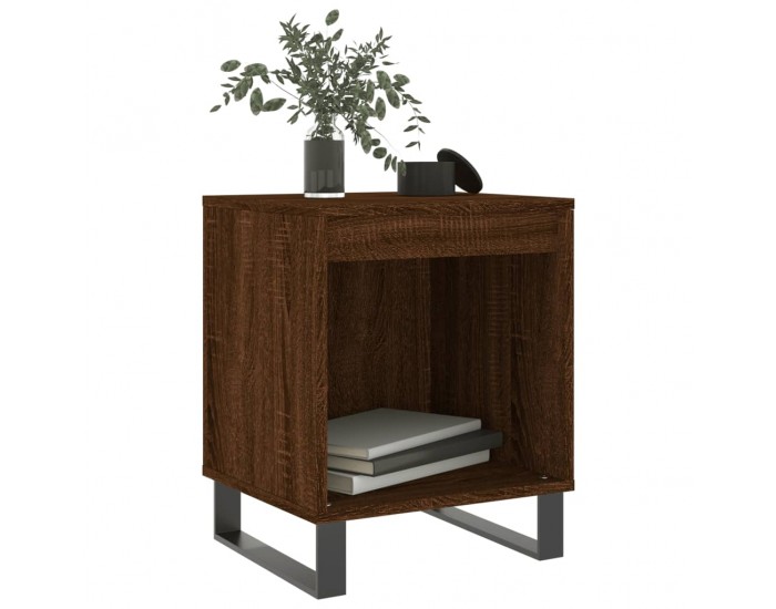 Sonata H Нощни шкафчета 2 бр кафяв дъб 40x35x50 см инженерно дърво