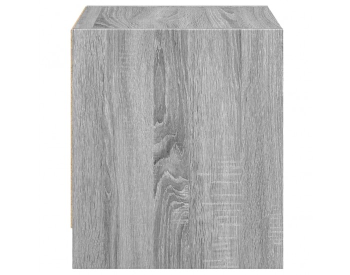 Sonata H Нощно шкафче със стъклена врата сив сонома 35x37x42 см