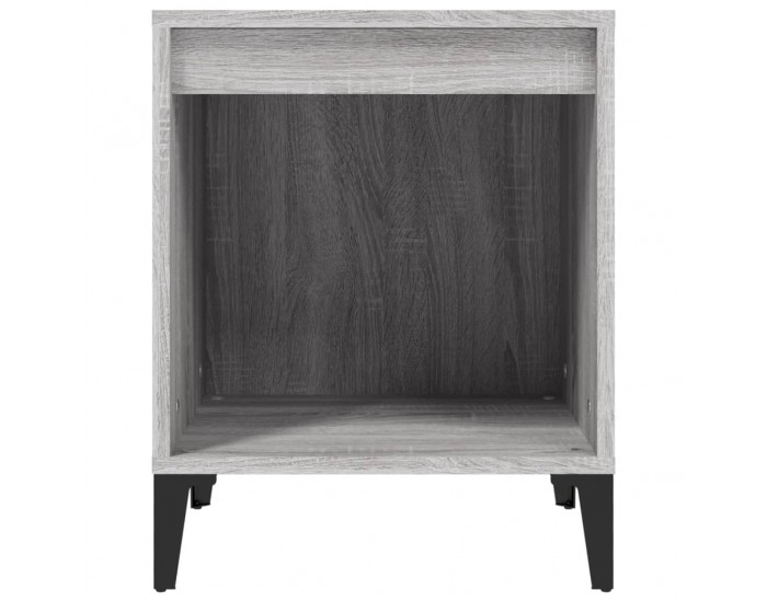 Sonata Noptiere, 2 buc., gri sonoma, 40x35x50 cm