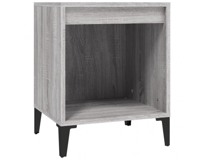 Sonata Noptiere, 2 buc., gri sonoma, 40x35x50 cm