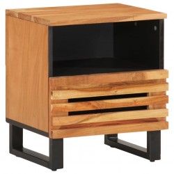 Sonata H Нощно шкафче 40x34x46 см масивна акация - Noptiere