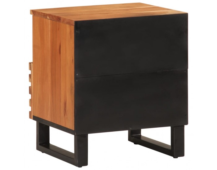 Sonata H Нощно шкафче 40x34x46 см масивна акация