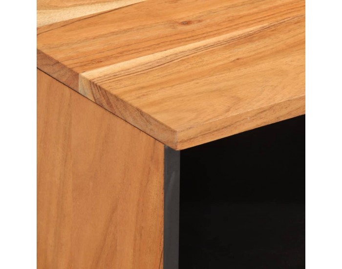 Sonata H Нощно шкафче 40x34x46 см масивна акация