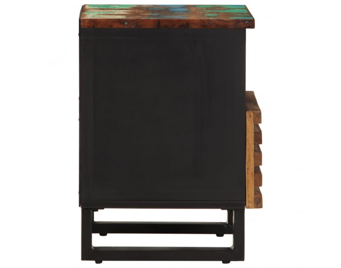 Sonata H Нощни шкафчета 2 бр 40x34x46 см регенерирано дърво масив