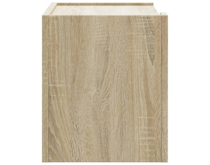 Sonata H Нощни шкафчета за стенен монтаж, 2 бр, сонома дъб, 45x30x35 см